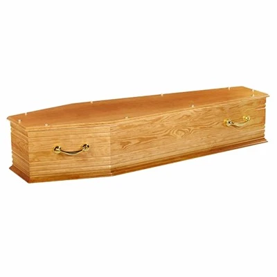 Cercueil Français en Bois de Pin Adulte